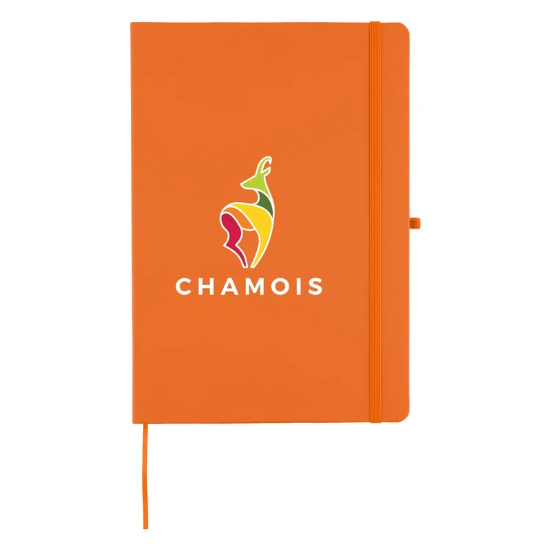 Lightweight notebook carried to class or a client visit