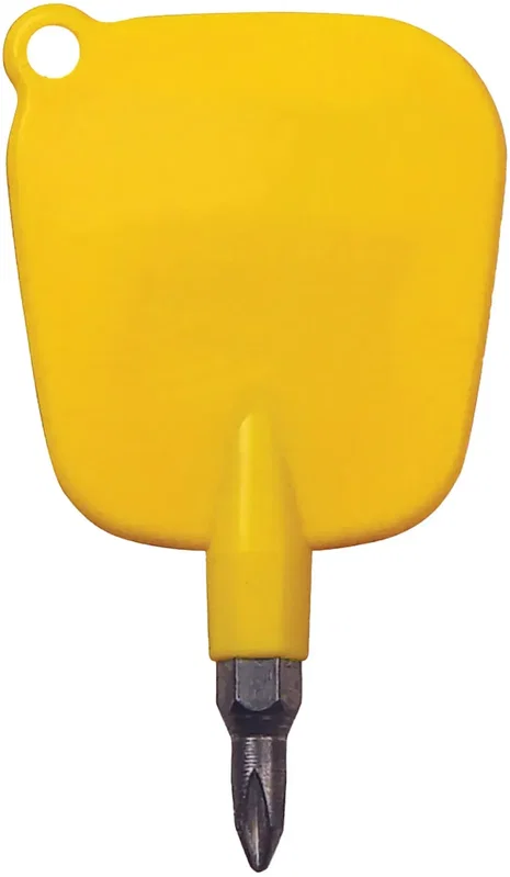 Molded & Assembled Reversible Screwdriver - Phillips & Flat Tip - 3/16"  — view 2