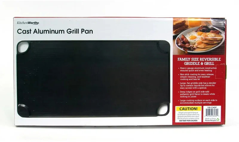 Custom Reversible Grill & Griddle Pan — view 4