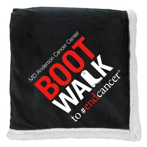 Personalized Reversible Sherpa Blanket