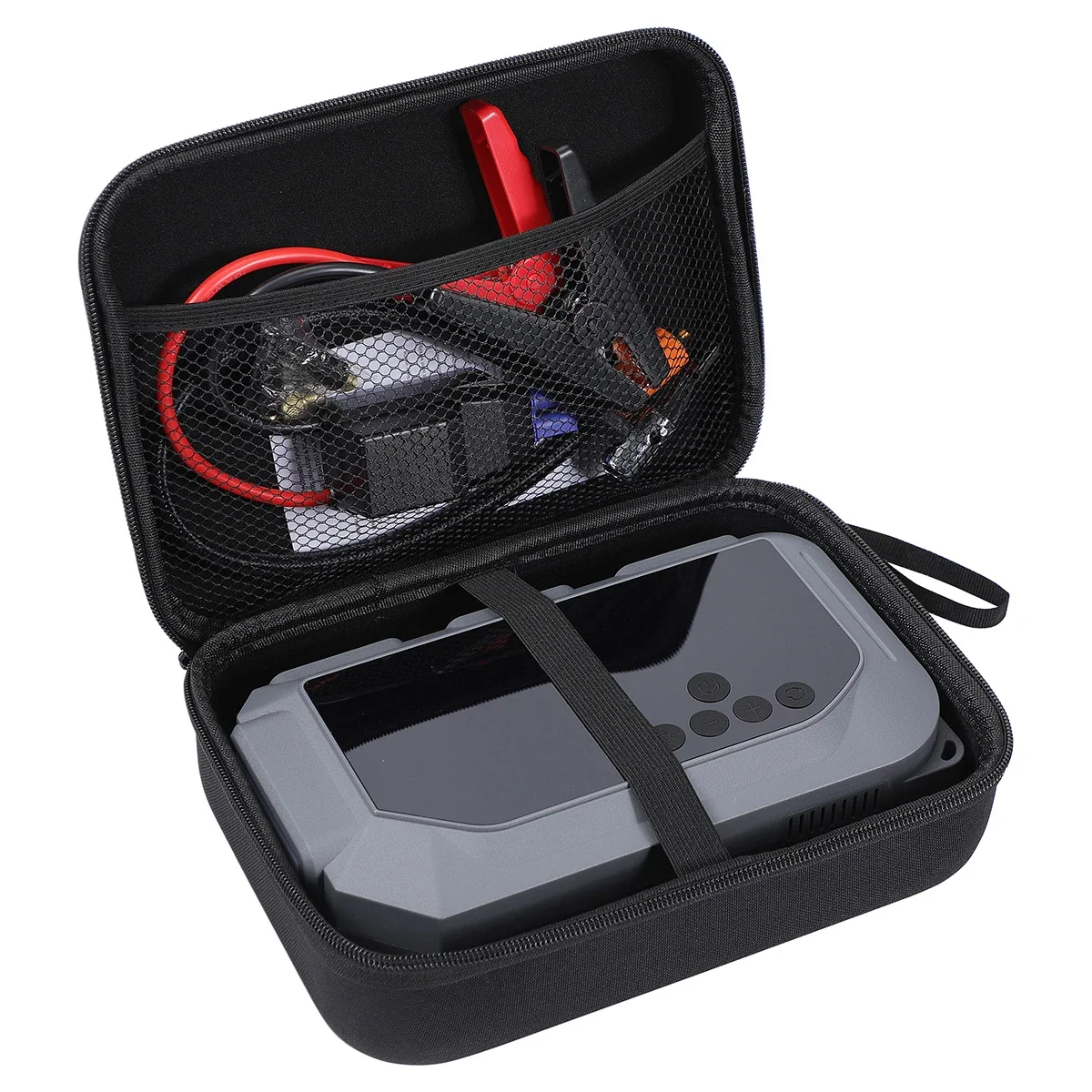 Close-up of the Revive Jump Starter's built-in tire inflator gauge