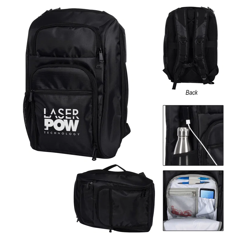 RFID Travel Laptop Backpack & Briefcase — view 6