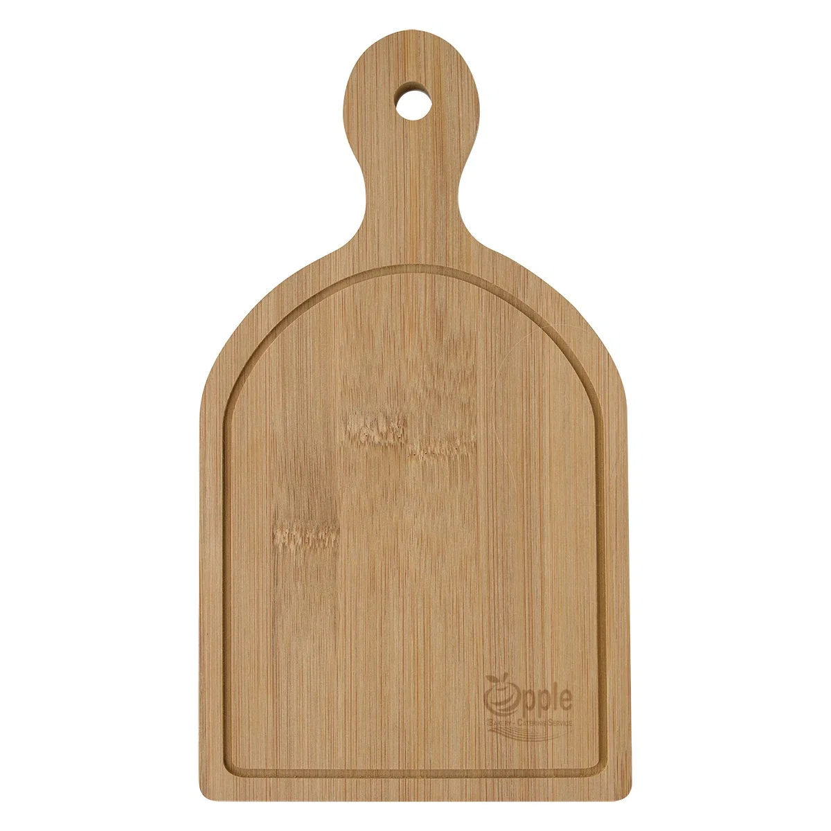 Face of the panel leaves room for an engraved design