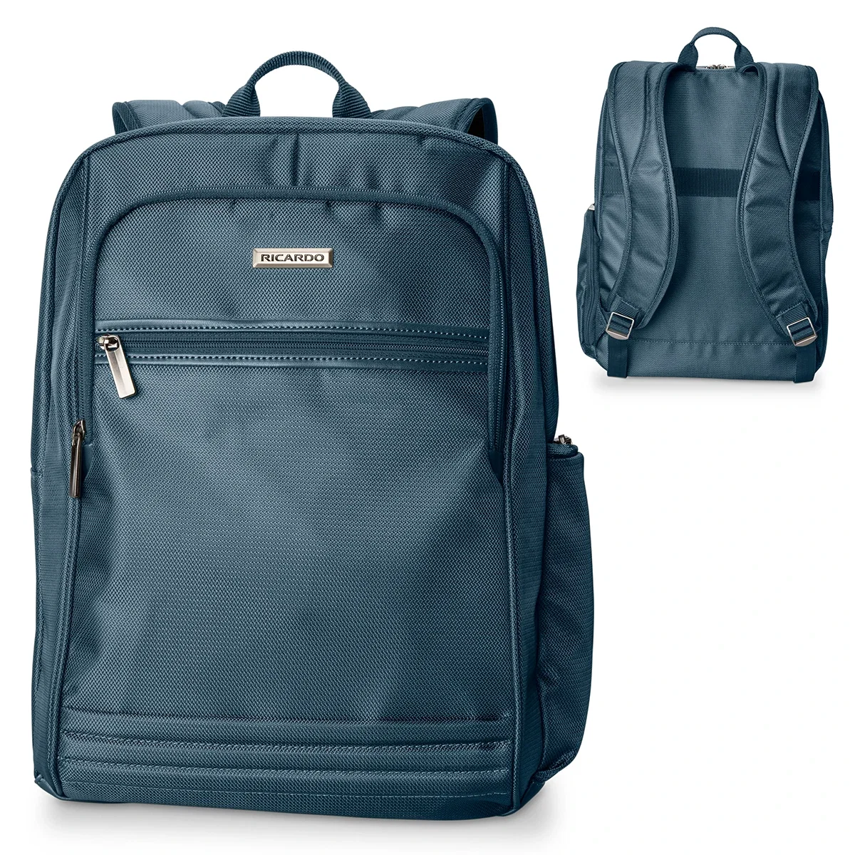Back panel and shoulder straps seen from behind