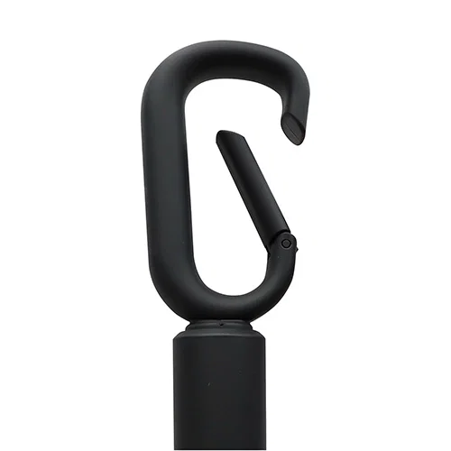 Promotional Ridgeline umbrella folded with carabiner handle