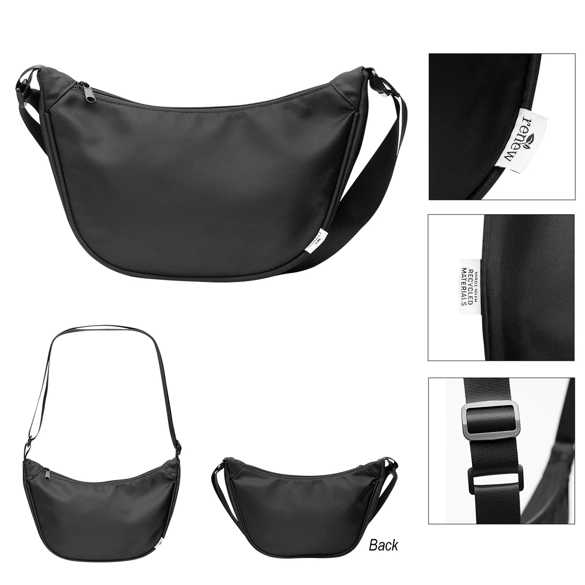 Rear panel that sits against the back