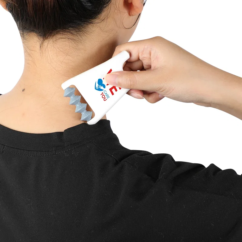 Top-down view of the branded Rigger 2-in-1 Roller & Massager