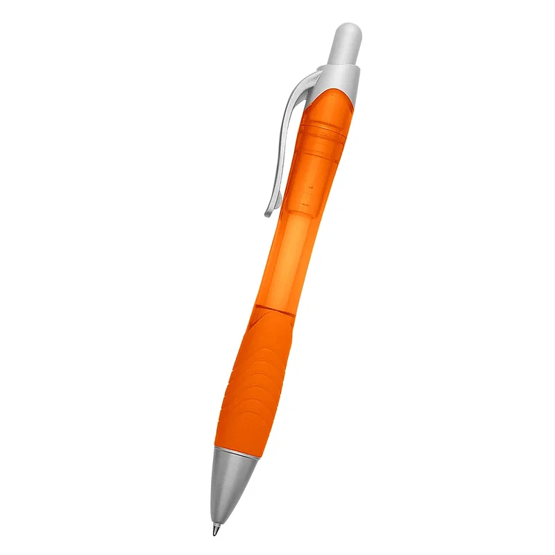 Rio Ballpoint Pen With Contoured Rubber Grip — view 7
