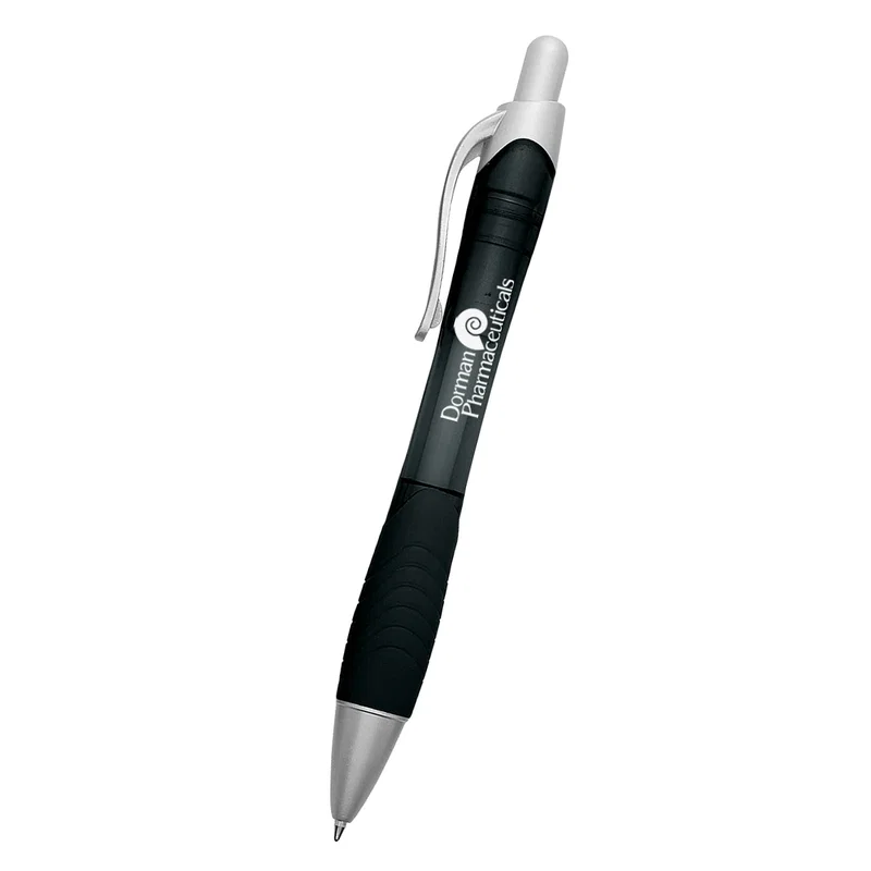 Rio Ballpoint Pen With Contoured Rubber Grip — view 9
