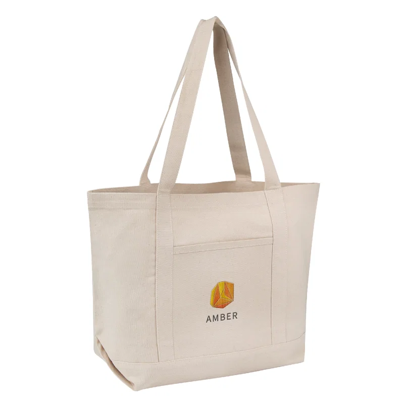 Ripley Recycled Cotton Starboard Tote Bag — view 4