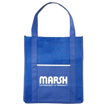 Riptide Non-Woven Grocery Tote — view 15