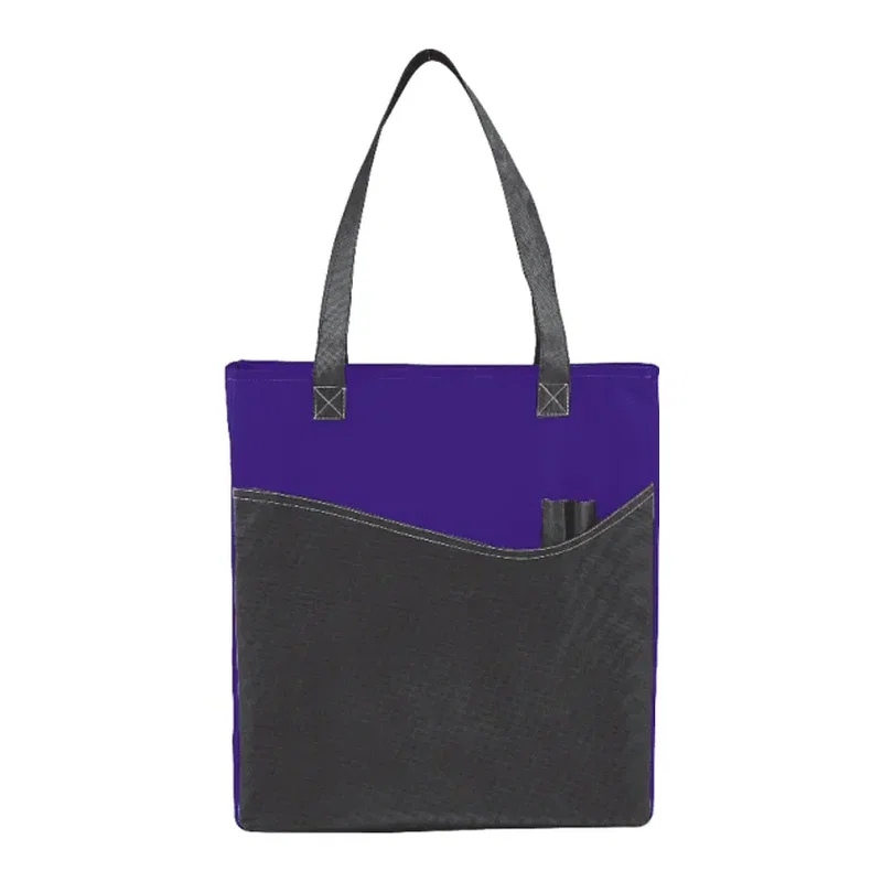 Rivers Pocket Non-Woven Convention Tote — view 10