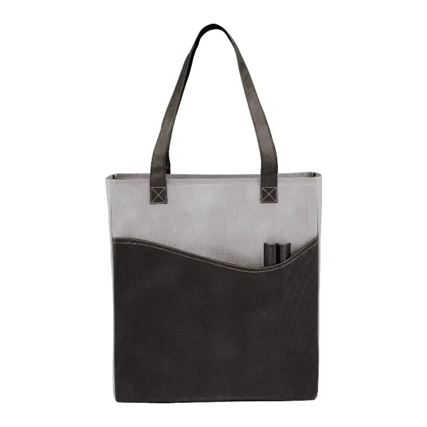 Rivers Pocket Non-Woven Convention Tote — view 2
