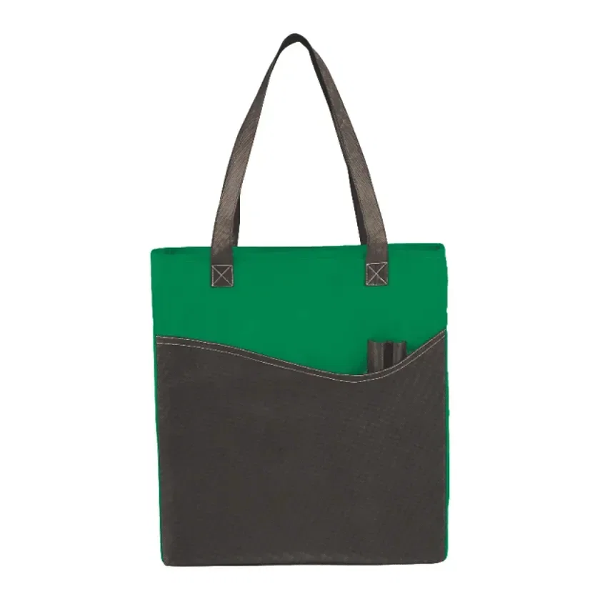 Rivers Pocket Non-Woven Convention Tote — view 4