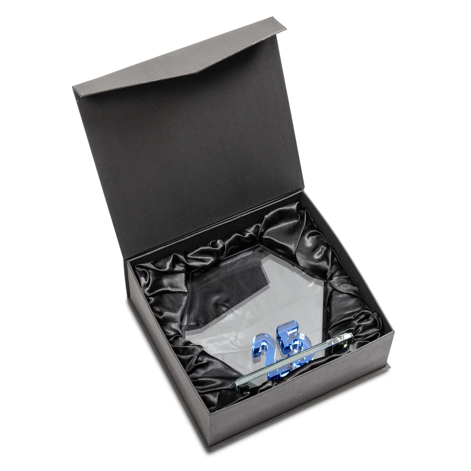 Custom Starfire Crystal Hexagon 5-Year Anniversary Award, awards for safety achievement programs