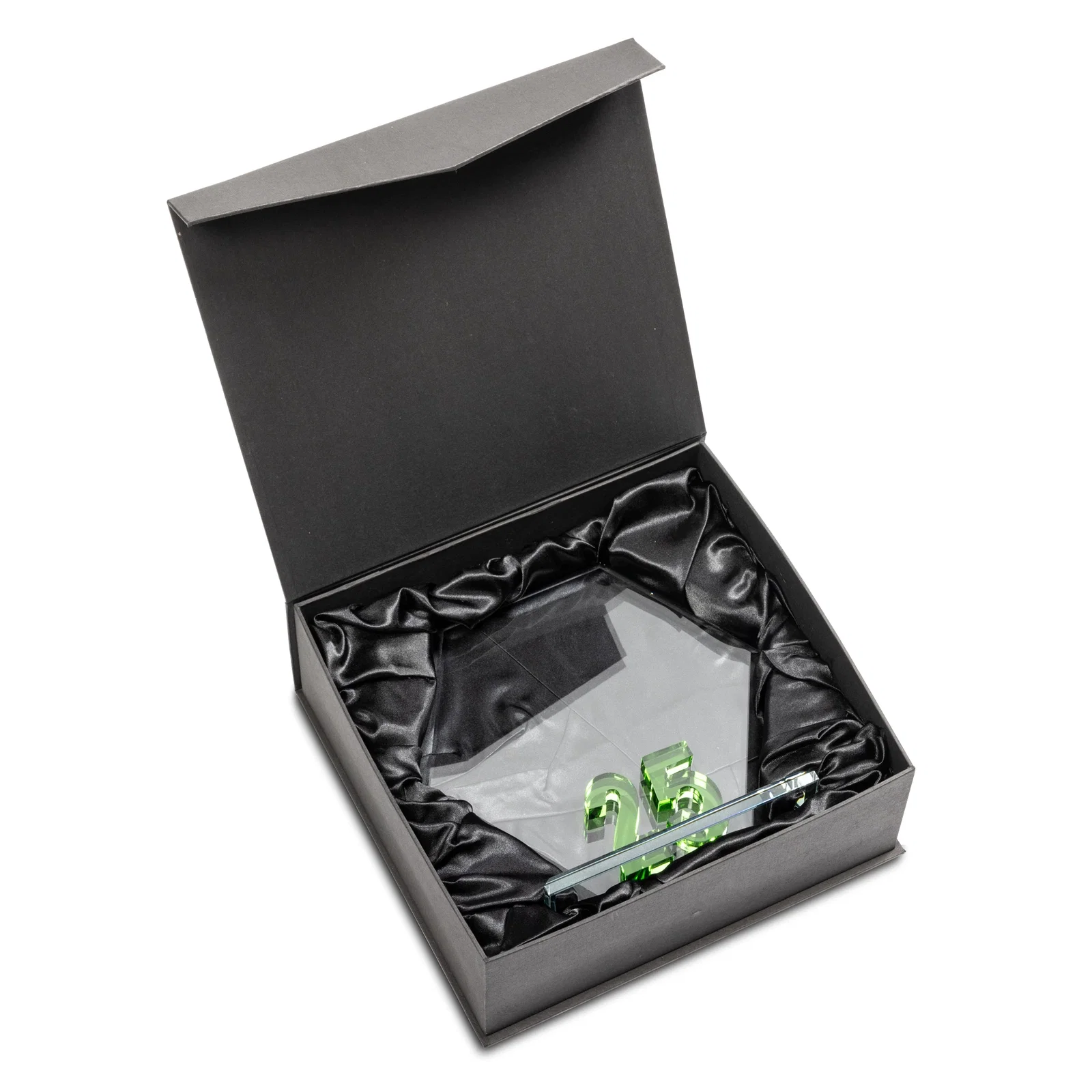 Personalized Starfire Crystal Hexagon 5-Year Anniversary Award, awards for corporate award ceremonies