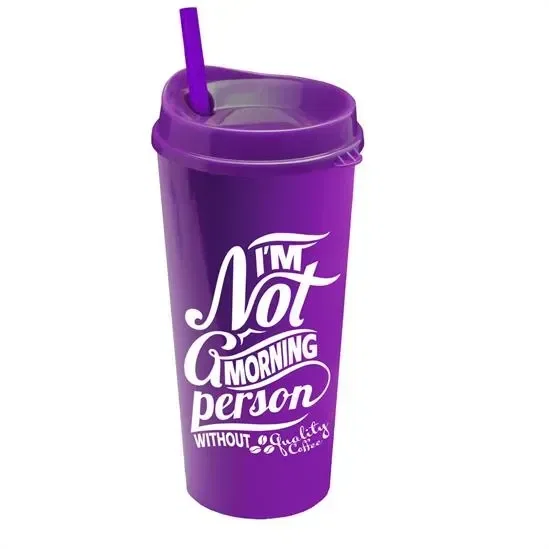 Roadmaster Travel Tumbler with Sip Lid and Straw (20 oz.) — view 11