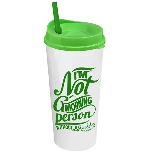 Roadmaster Travel Tumbler with Sip Lid and Straw (20 oz.) — view 14