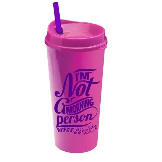Roadmaster Travel Tumbler with Sip Lid and Straw (20 oz.) — view 4