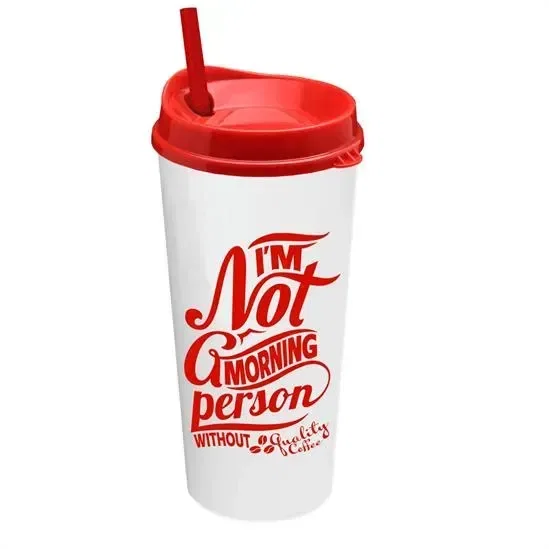 Roadmaster Travel Tumbler with Sip Lid and Straw (20 oz.) — view 7