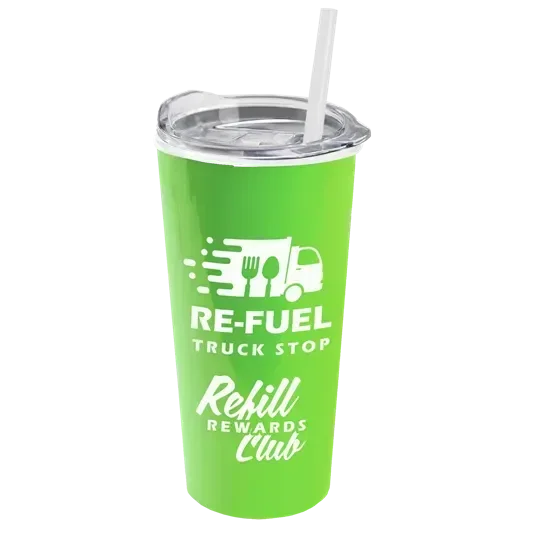 Roadmaster Travel Tumbler with Slider Lid and Straw (18 oz.) — view 9