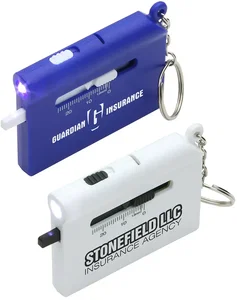 Roadside LED Tire-Gauge Multi-Tool