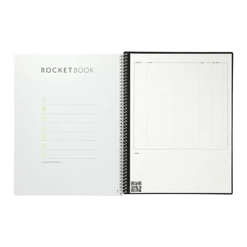Custom Rocketbook Fusion Letter Notebook Set with Pen — view 14
