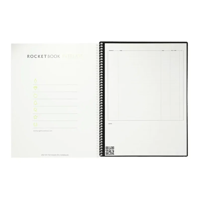 Custom Rocketbook Fusion Letter Notebook Set with Pen — view 4