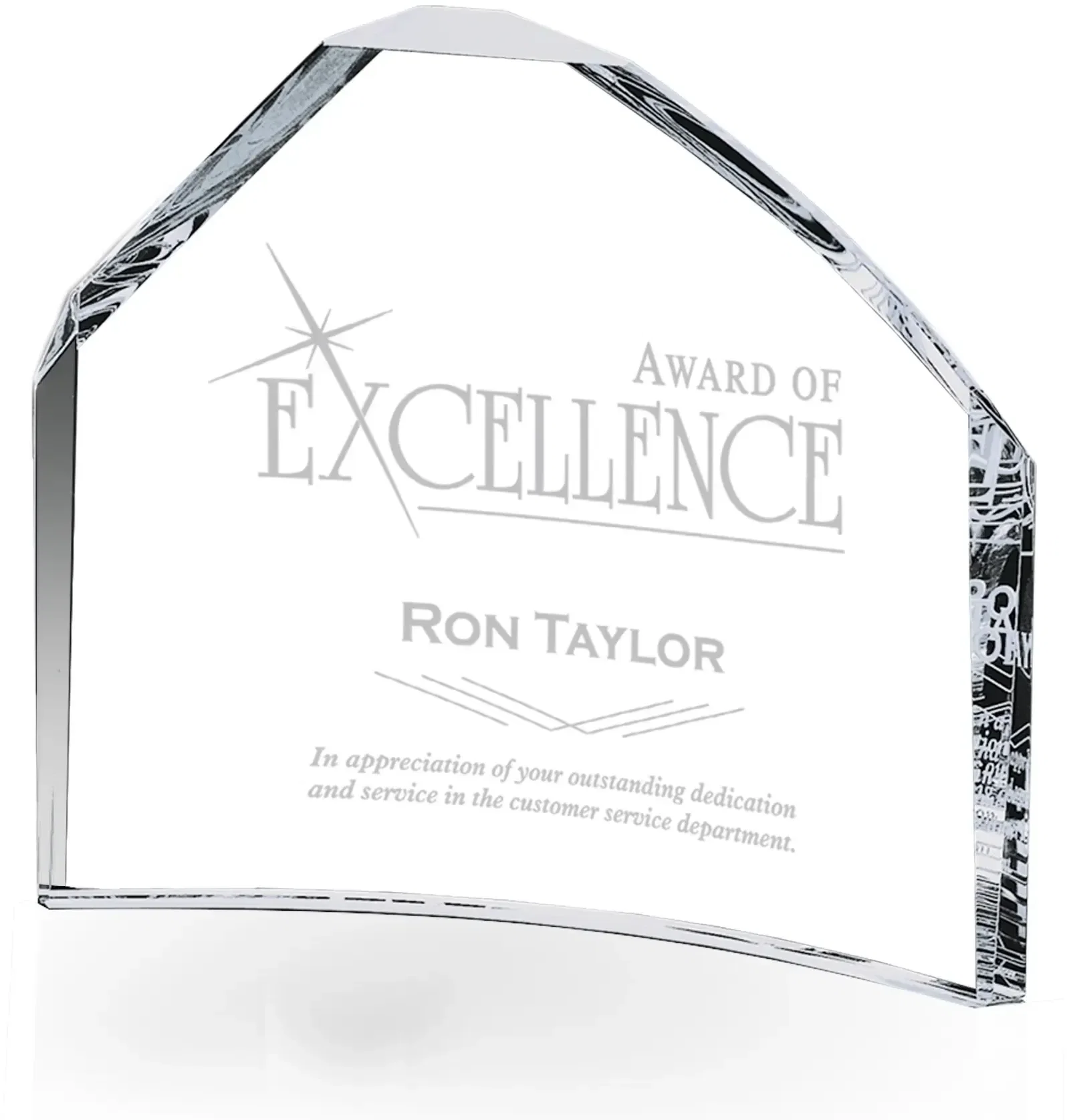 Custom Corporate Recognition Award — view 2