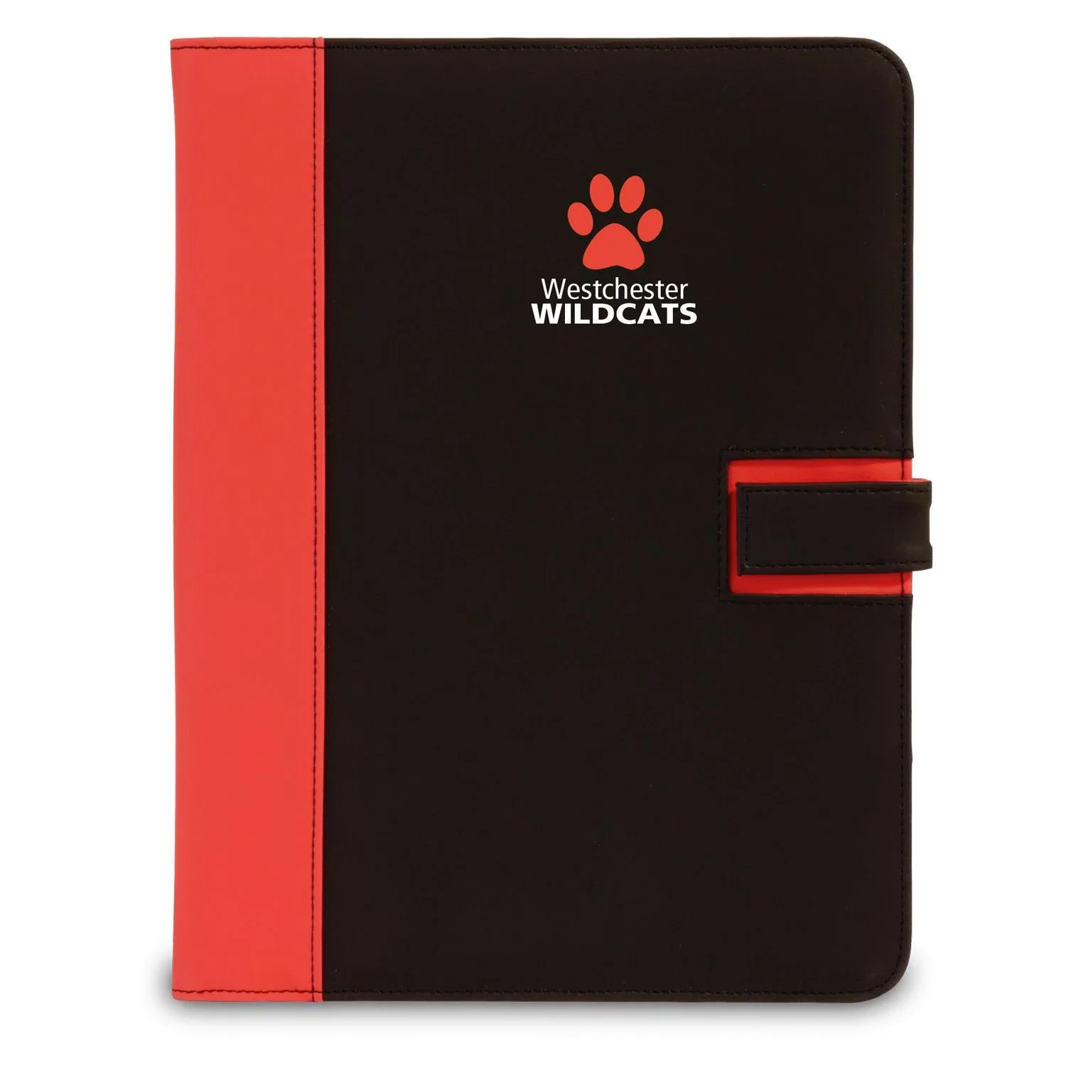 Customized Rollick Writing Pad — Red — view 3