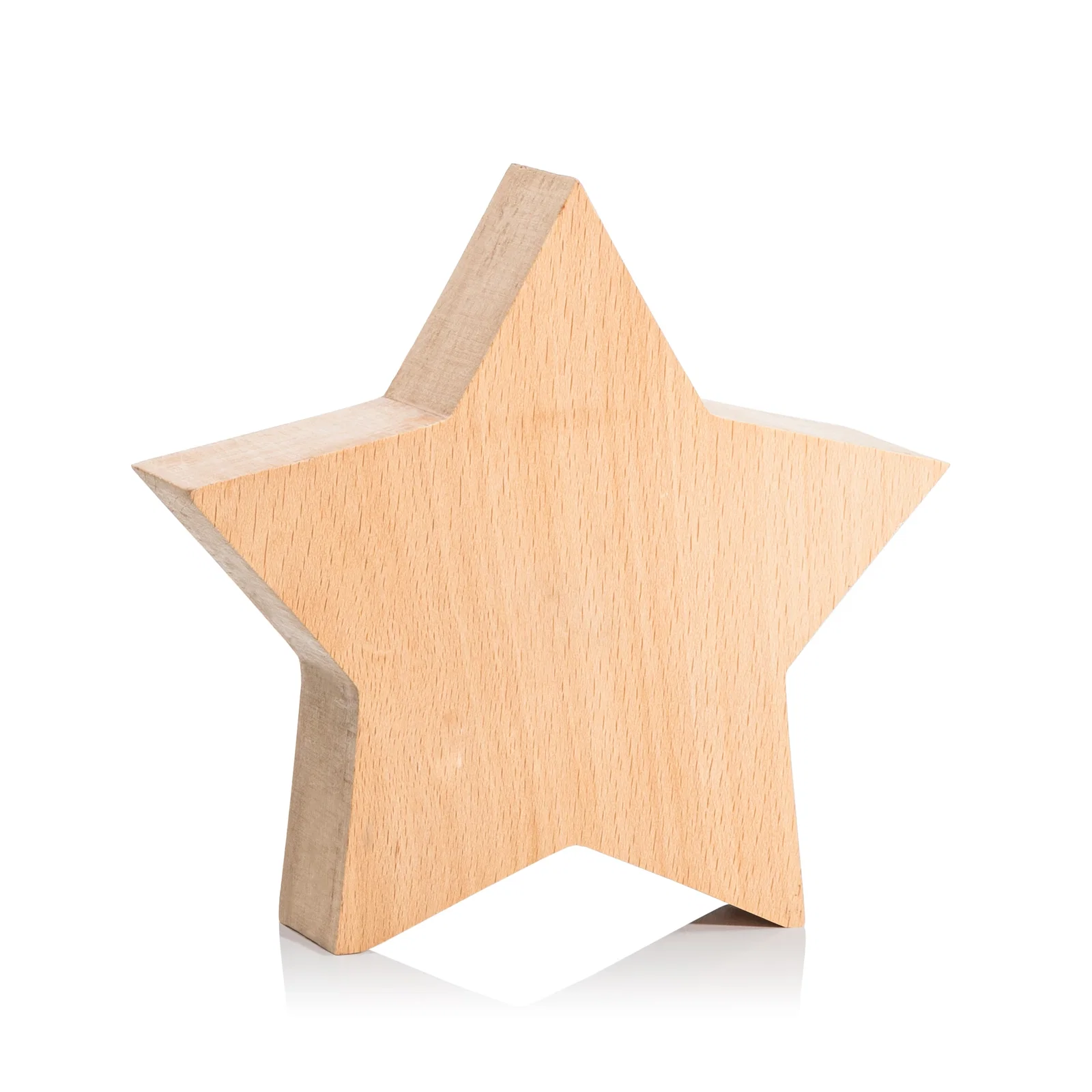 Personalized Beechwood Freestanding Star Award for corporate award ceremonies