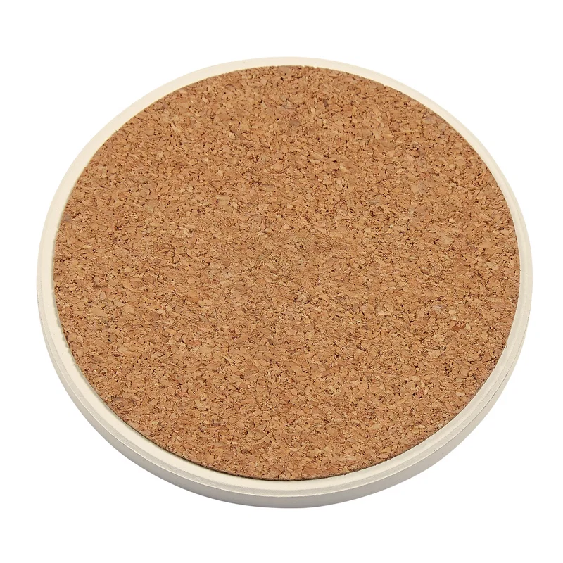 Round Absorbent Coaster — view 4