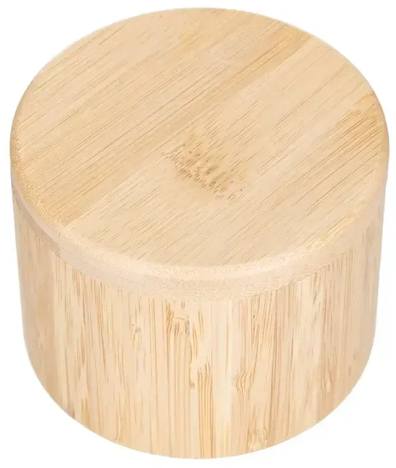 Custom Bamboo Salt Box — view 3