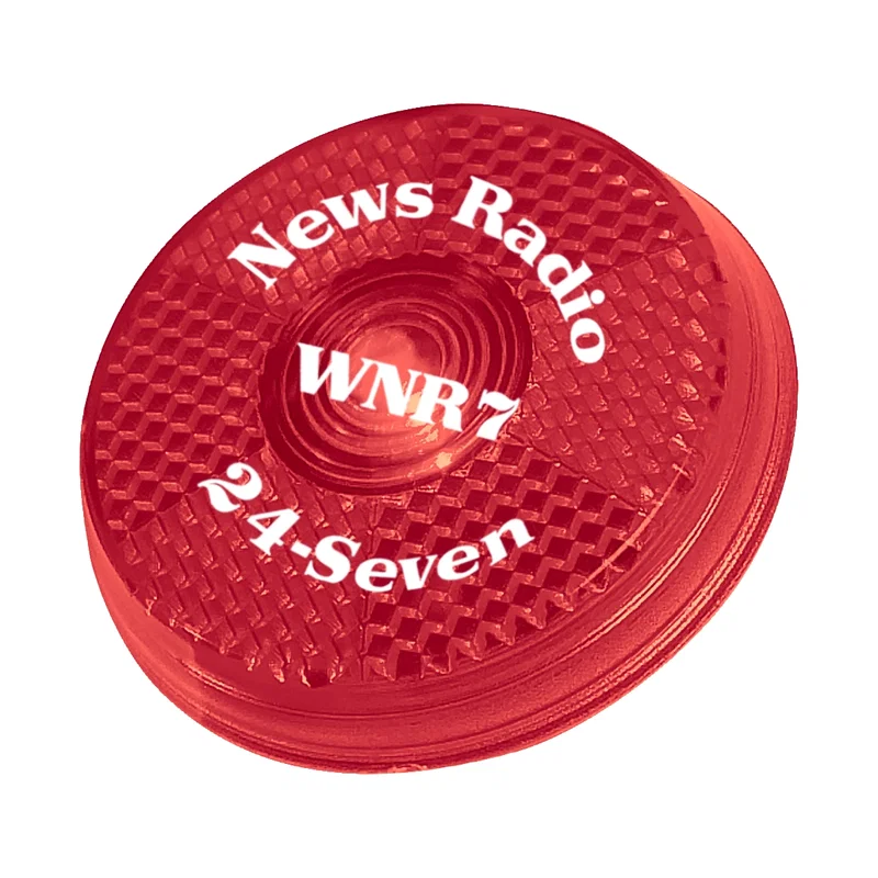 Round Blinking Light With Back Clip — view 2
