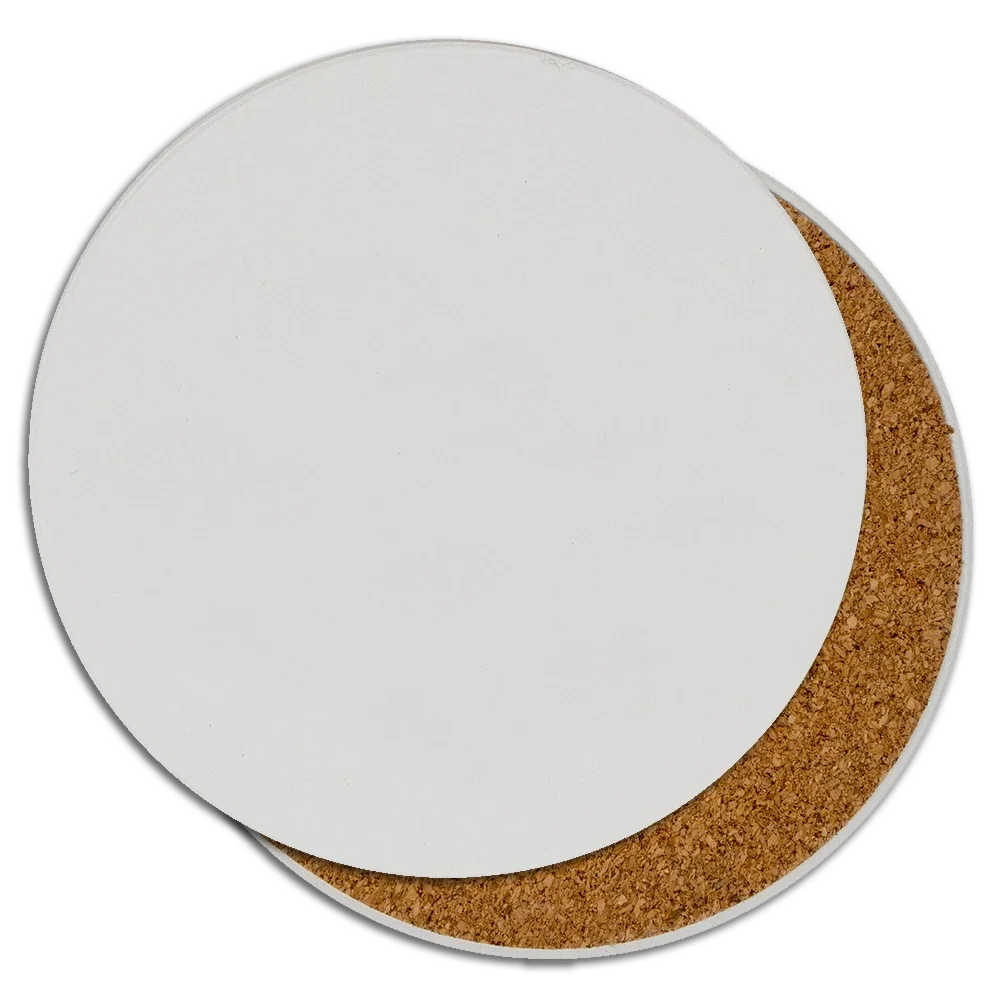 Round Ceramic Coaster: Single — view 6