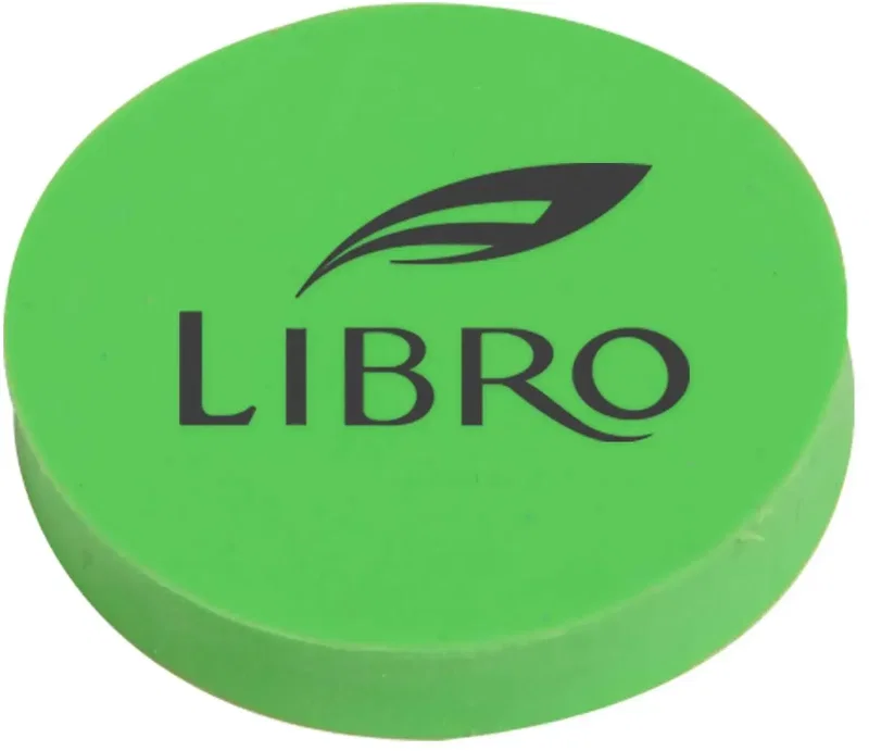 Logo Eraser - Round (1 1/2") — view 5