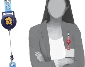 Custom Round Hanger Badge Reel