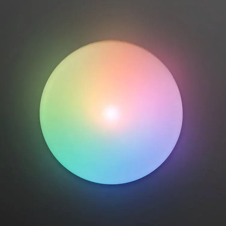 Round Light Clip, Color Change LED — view 2