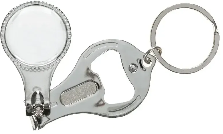 Custom Nail Clipper Keyring — view 2