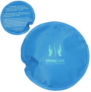 Round Nylon-Covered Hot/Cold Pack