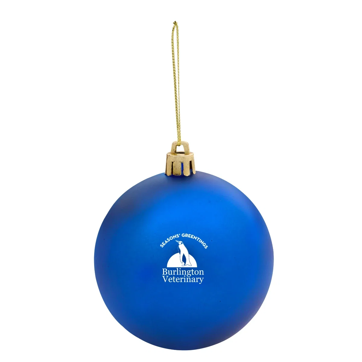 Back of the ornament shown without decoration