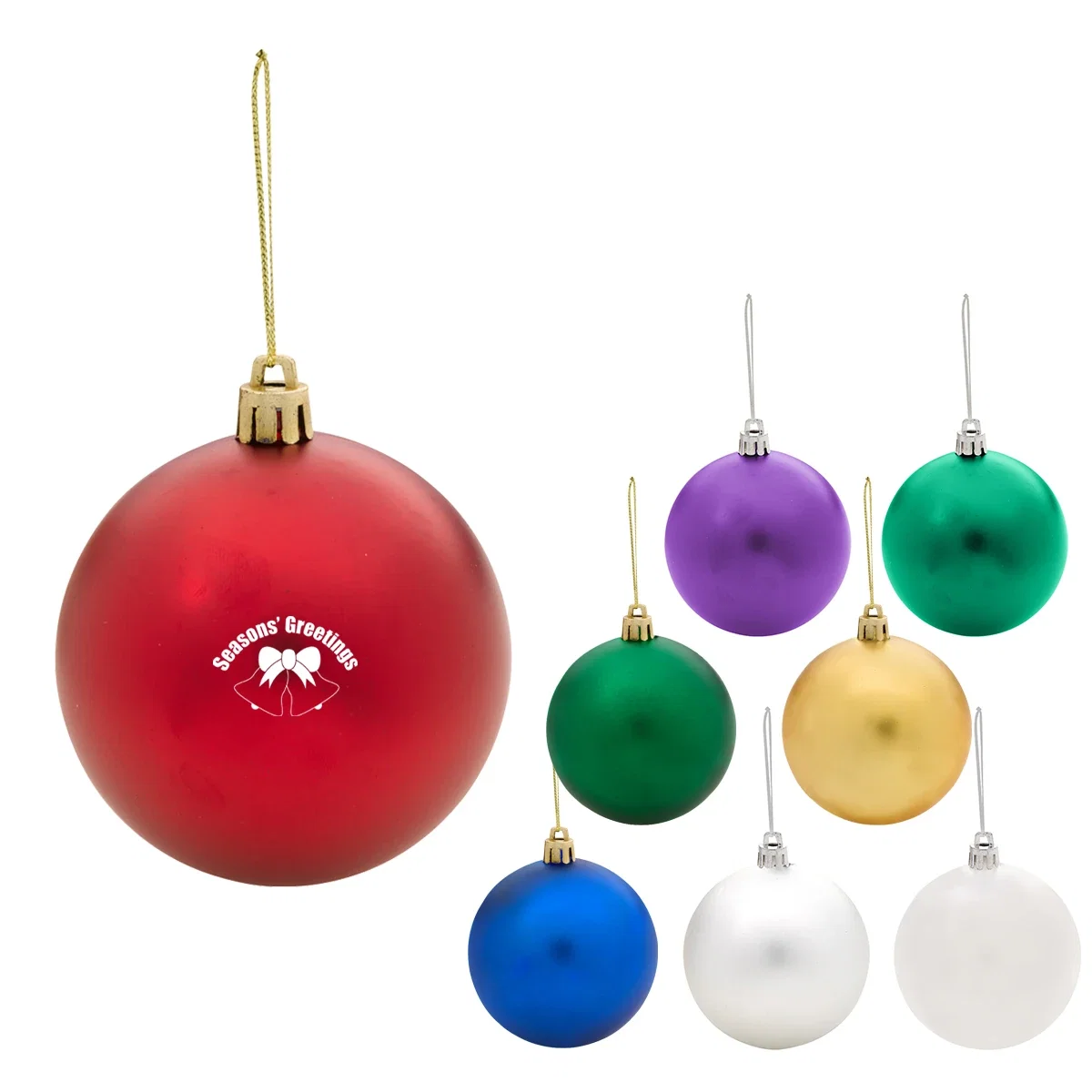 Angled view of the packaged holiday keepsake