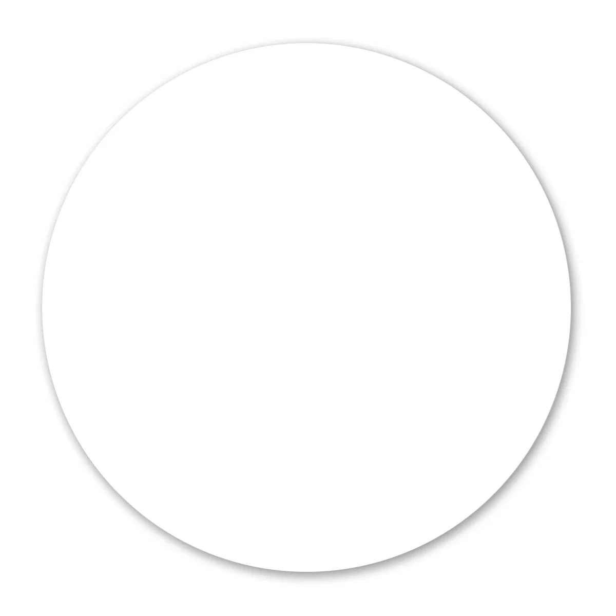 Round Paper Coaster