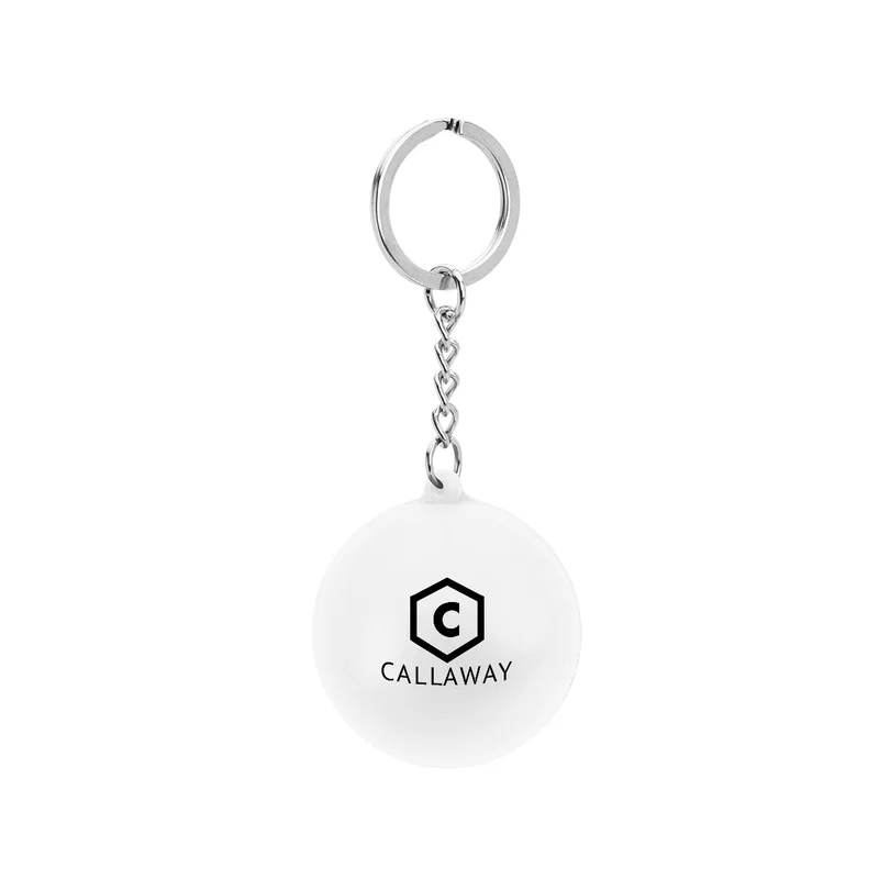 Round PU Stress Reliever Keychain — view 5