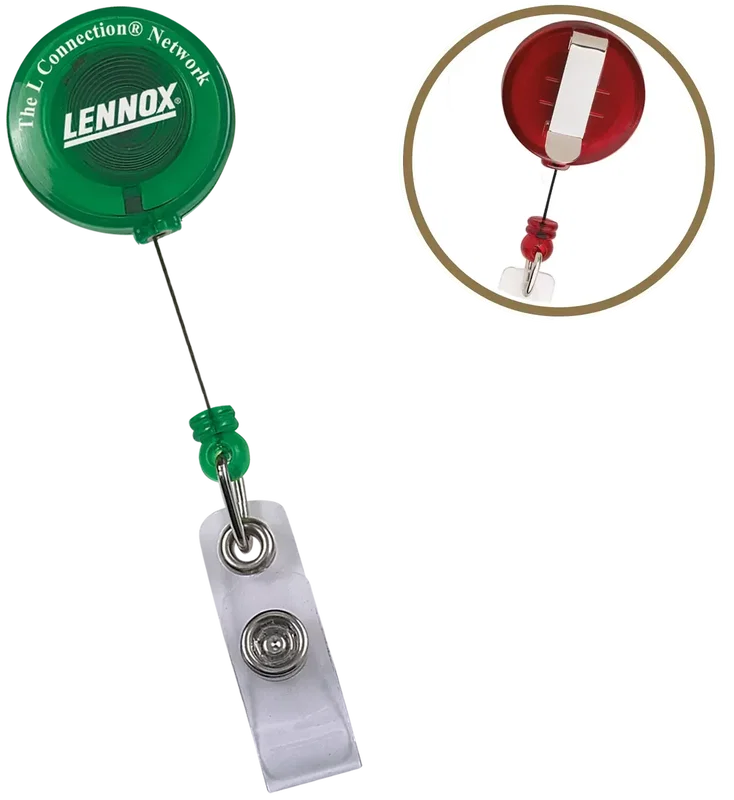 Custom Round Secure-A-Badge™