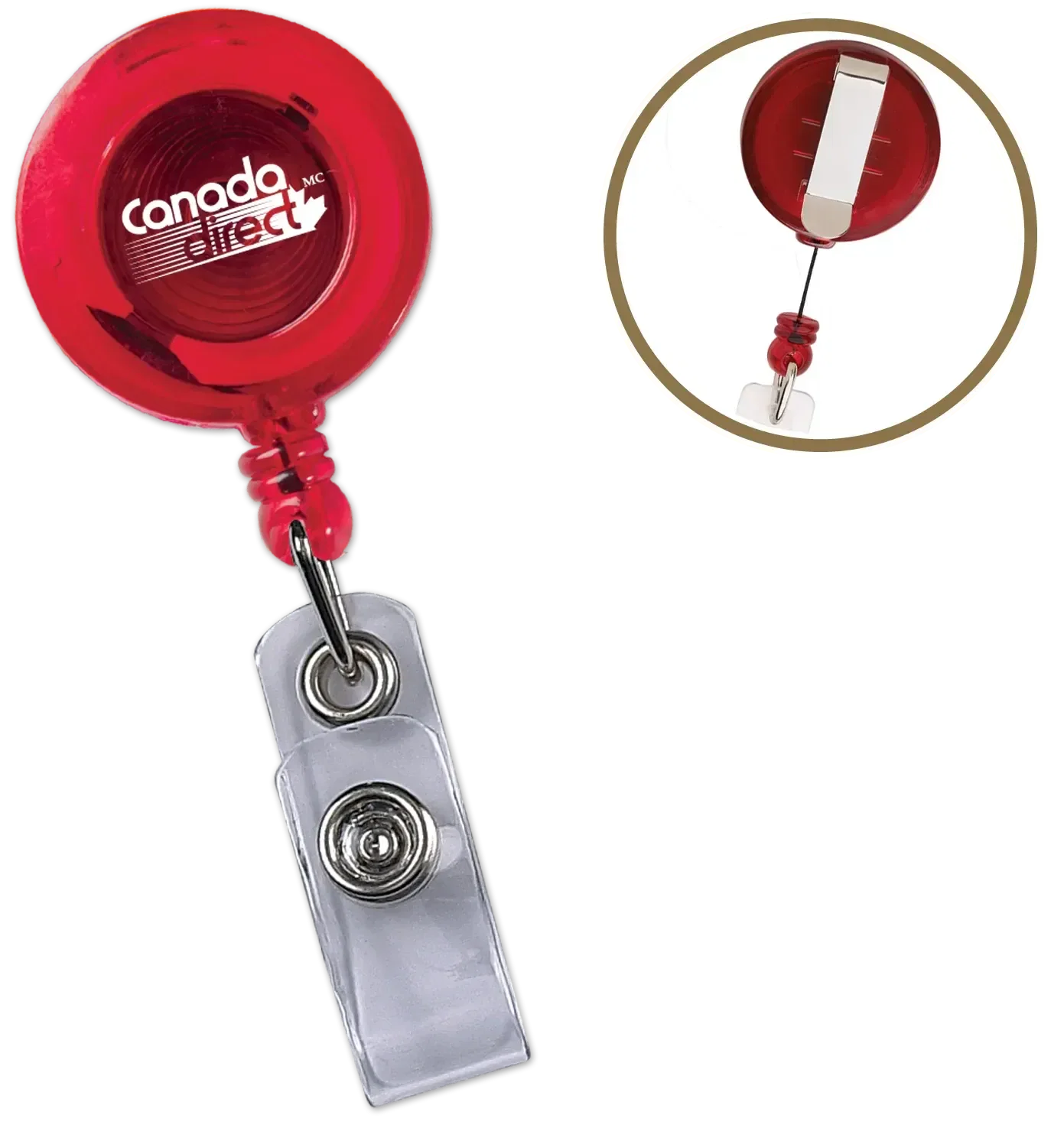 Custom Round Secure-A-Badge™ — view 3