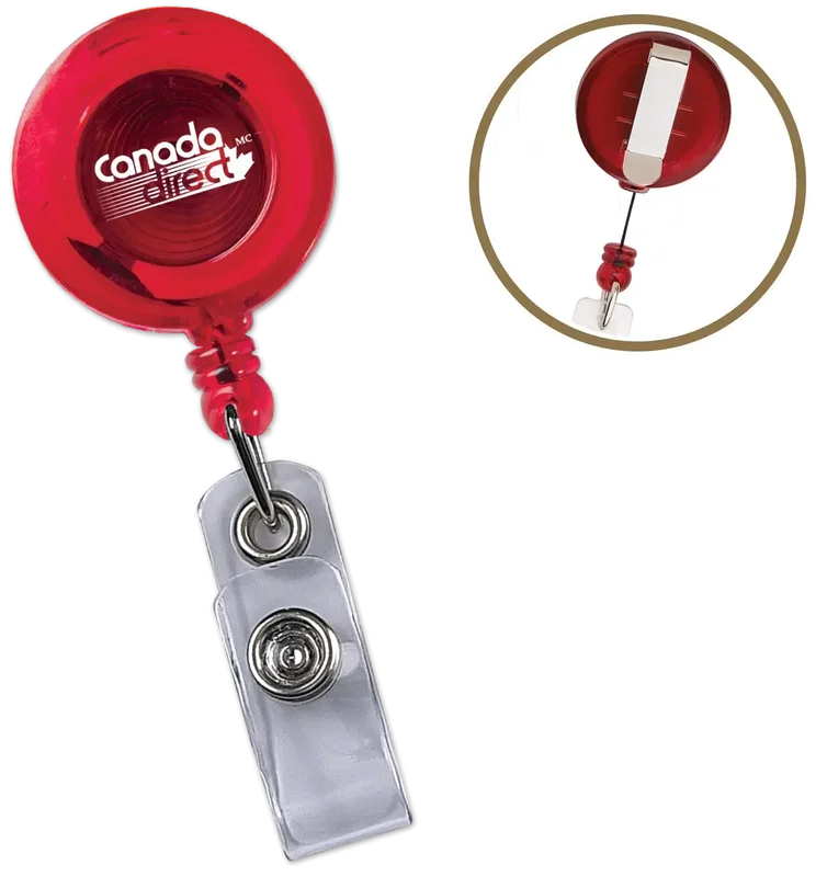 Custom Round Secure-A-Badge™ — view 3
