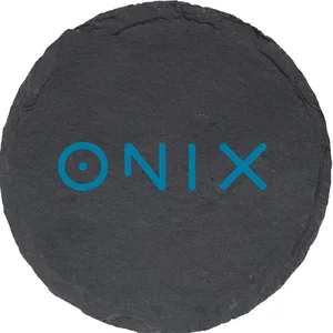 Round Slate Coaster, 4-Inch Diameter, Natural Stone