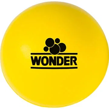 Round Stress Ball in black squeezable polyurethane, promotional stress reliever color