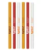 Round Wooded Imported Value Jumbo #2 Graphite Pencil with Eraser in Pencil Yellow